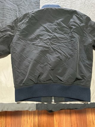 Chaqueta Bomber Lacoste Negra Unisex