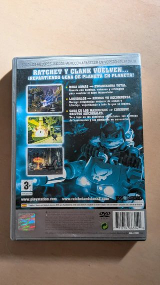 Ratchet & Clank PS2 Totalmente a Tope Platinum esp