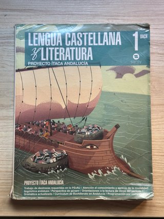 Libro de lengua y literatura 1 de bachillerato
