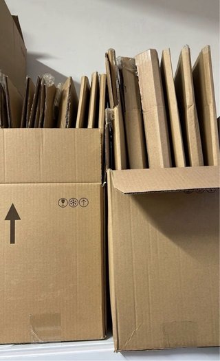 Caja de cartón para mudanzas