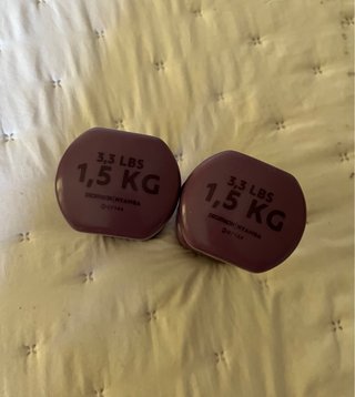 Pesas de 1,5kg