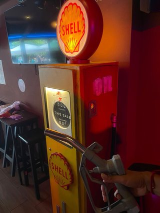 Surtidor Gasolina Texaco Vintage con Luz