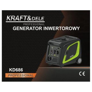 Generador Inversor Kraft&Dele 4.5kW