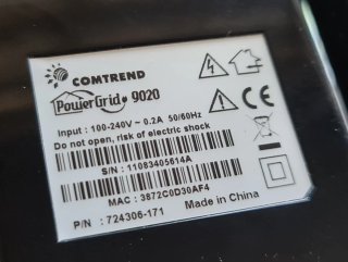 Comtrend PowerGrid 9020 Adaptadores PLC