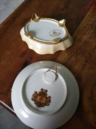 Coppia di soprammobili decorativi