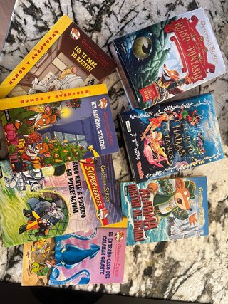 Lote libros Geronimo Stilton