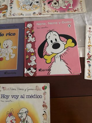 Lote de Cuentos Infantiles "Nene, Nena y Guau"