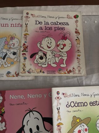 Lote de Cuentos Infantiles "Nene, Nena y Guau"