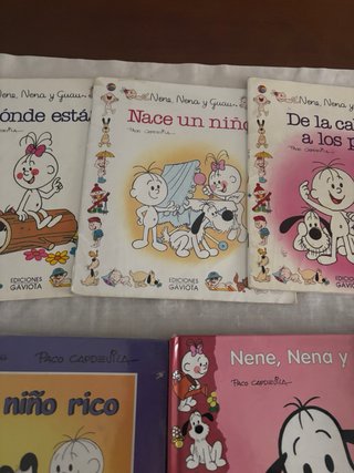 Lote de Cuentos Infantiles "Nene, Nena y Guau"