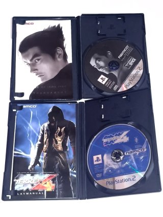 Tekken Tag Tournament + Tekken 4 PS2 Jap