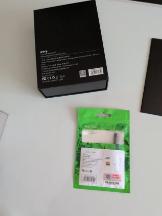 FiiO FP3 Auriculares IEM planares Negros/Verdes