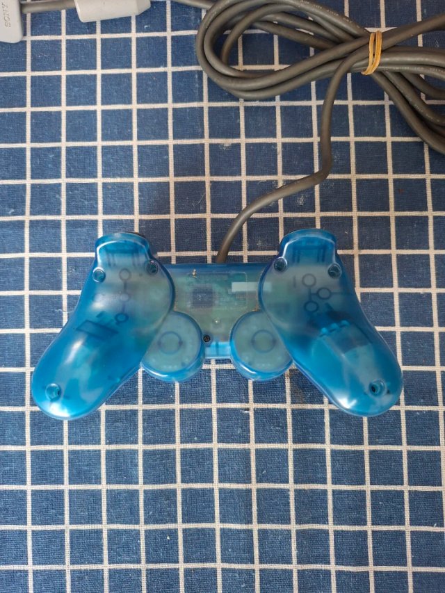 PS1 ORIGINAL MANDO JOYSTICK OFICIAL AZUL