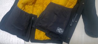 Abrigo Quechua -20°C Negro Talla XL.