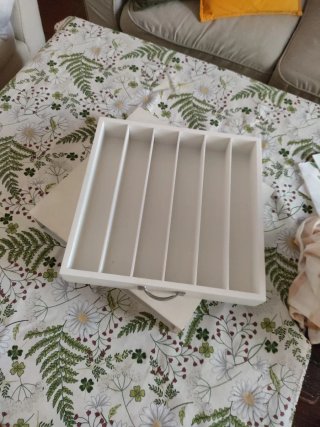Caja organizadora de cápsulas de café