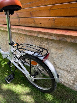 Bicicleta Plegable Moma Blanca