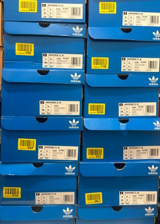 Adidas Response Mujer Azul Blanco