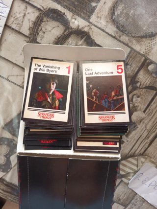 Cambio cartas Stranger Things