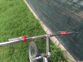 Bicicleta Trial Monty Cromada