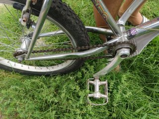 Bicicleta Trial Monty Cromada