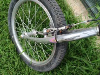 Bicicleta Trial Monty Cromada