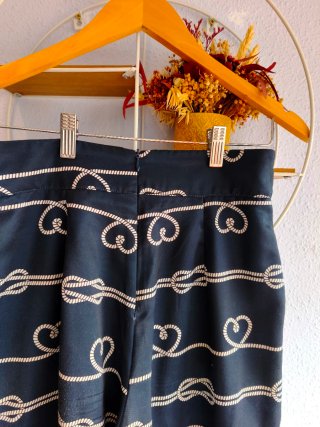 Pantalón Rosalita McGee Negro con Rojo