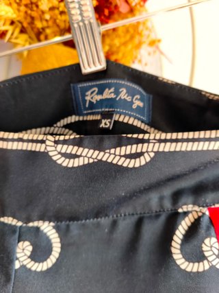 Pantalón Rosalita McGee Negro con Rojo