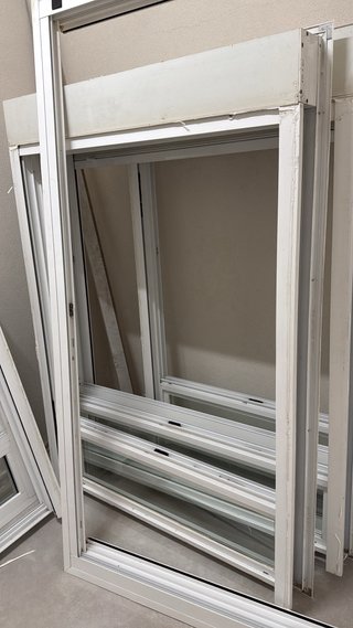 Ventanas de aluminio blancas climalit