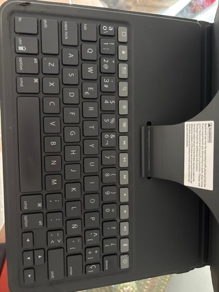 Teclado Bluetooth ZAGG Negro/Gris