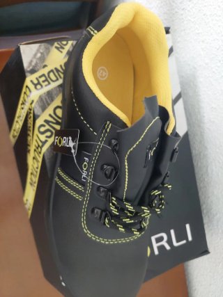 Zapatos de seguridad FORLI negros y amarillos