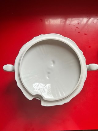 Sopera de porcelana antigua vintage