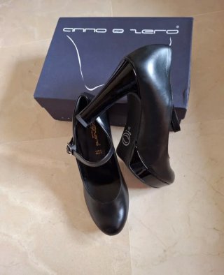 Zapatos plataforma Anno Zero Piel Negro