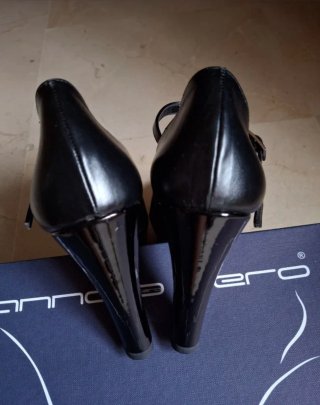 Zapatos plataforma Anno Zero Piel Negro