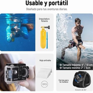 Kit 50 Accesorios Cámara Acción
