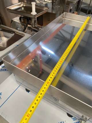 Plancha a gas 60 cm cromo duro
