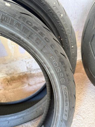 3x Neumáticos Pirelli Diablo Rosso Corsa II (leer)