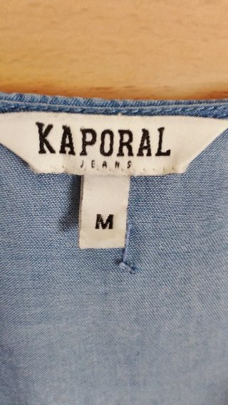 Vestido vaquero Kaporal con cordones