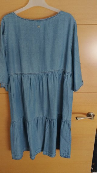 Vestido vaquero Kaporal con cordones