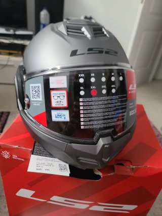 Casco LS2 FF906 Advant Matt Titanium XXL