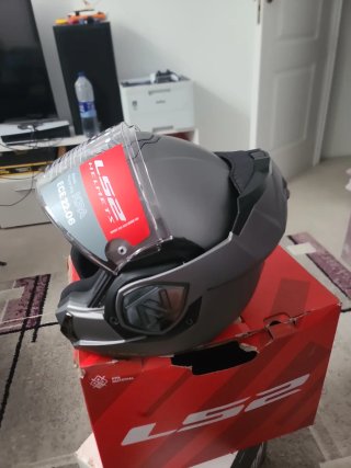 Casco LS2 FF906 Advant Matt Titanium XXL