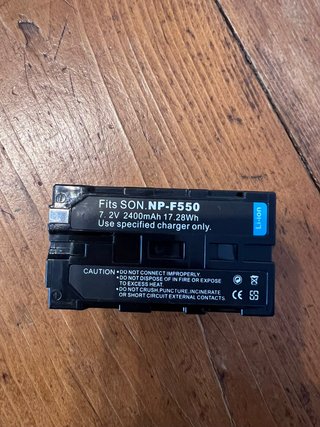 Luce LED K&F Concept per fotocamera reflex