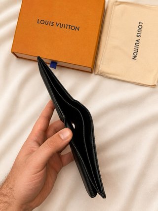 Cartera Louis Vuitton Negra y Marrón
