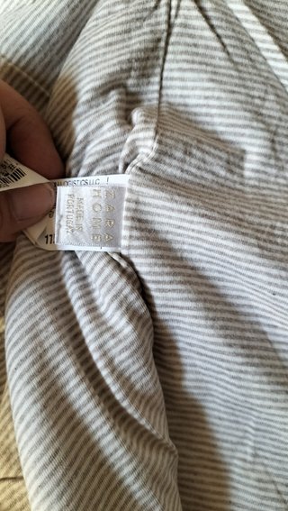 Saco dormir/carro bebé zara home beige  y rayas