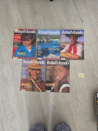 Revistas Rutas del Mundo. Abril a septiembre 2003