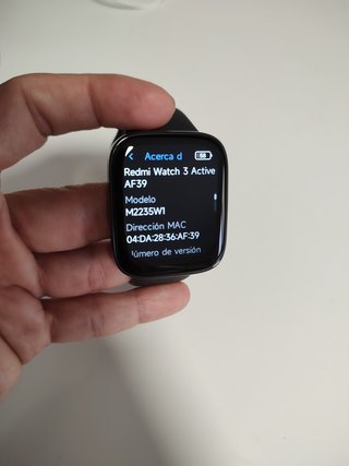 Xiaomi Redmi Watch 3 Active Negro