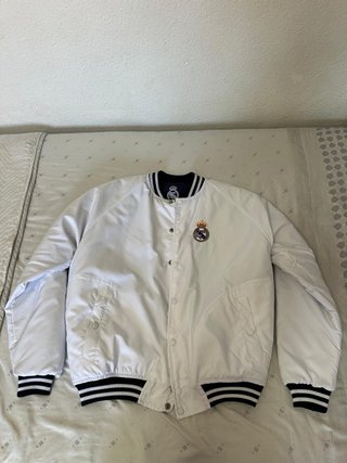 Chaqueta Real Madrid Blanca y Negra