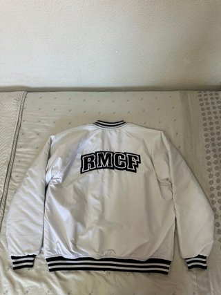 Chaqueta Real Madrid Blanca y Negra