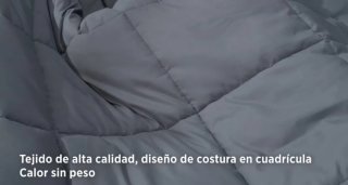 Edredón nórdico gris/blanco 135 y 150