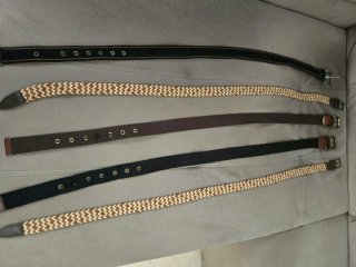 Pack 5 Cinturones Hombre