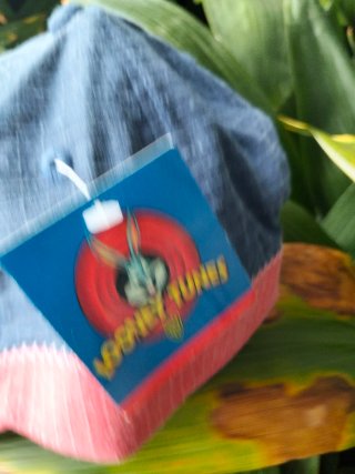 Gorra vintage azul y roja