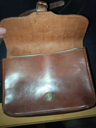 Borsetta vintage El Campero marrone